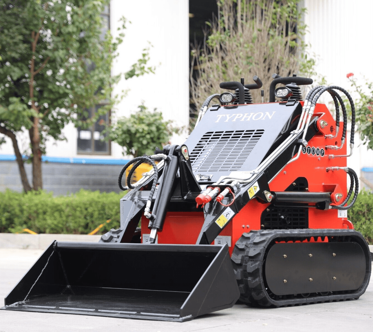 TYPHON STOMP Tracked Skid Steer Loader