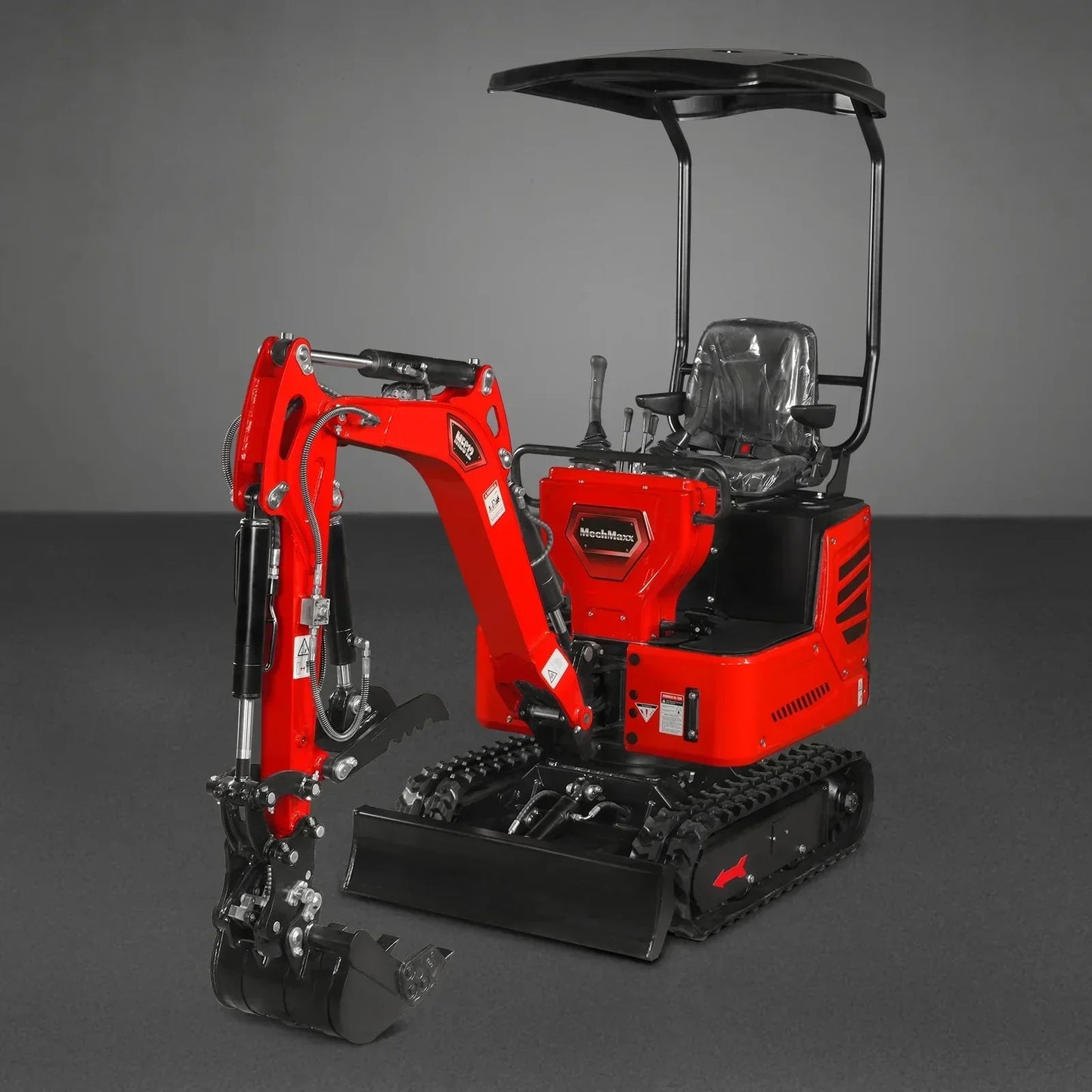 Mini Compact Excavator HONDA GX390 Engine, 65.7” Max. Digging Depth, 2100 LBS Operating Weight, MEC12