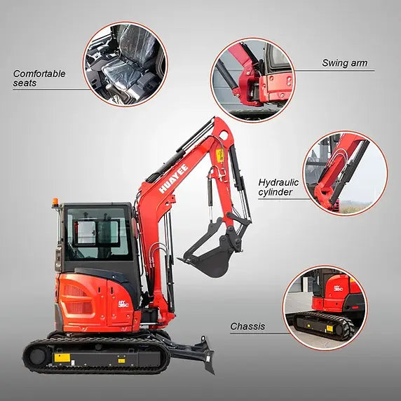 3.5 ton Yanmar mini excavator HY35C photo 5