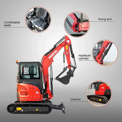 3.5 ton Yanmar mini excavator HY35C photo 5