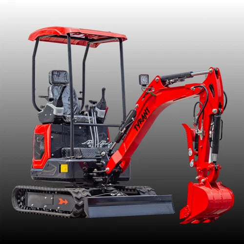 TYRANT 17 Kubota D902 side swing mini excavator