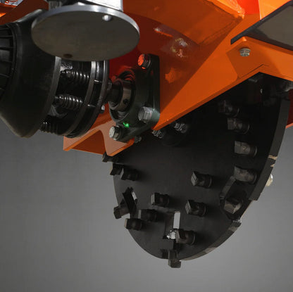SG24 3-Point PTO Stump Grinder - 24 in Flywheel, 34 Carbide Teeth, 15-45 HP Tractors