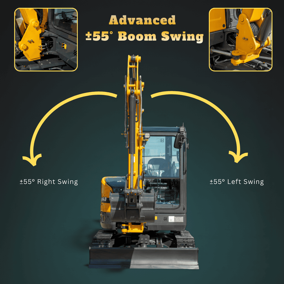 TYPHON NAGA 4.0 mini excavator photo 10