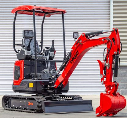 TYRANT 17 mini excavator photo 10