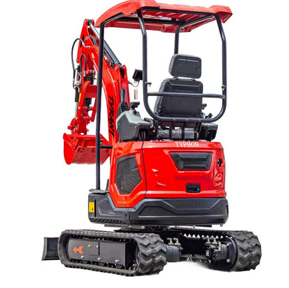 TYRANT 17 mini excavator photo 4